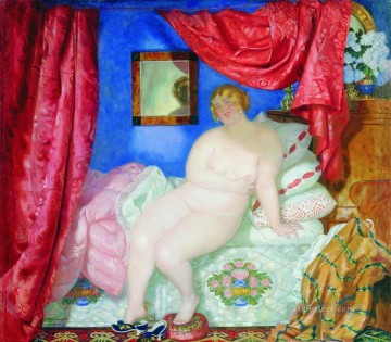 Desnudo Painting - belleza 1918 Boris Mikhailovich Kustodiev desnudo moderno